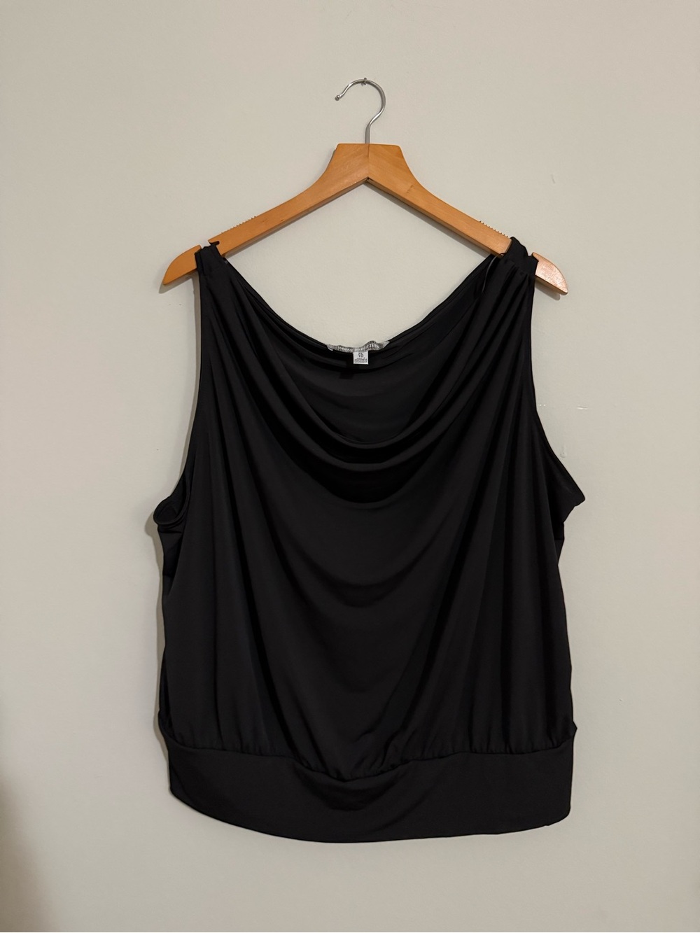 Urban Outfitters Sleeveless Over the Shoulder Tank Top - Black, NWOT